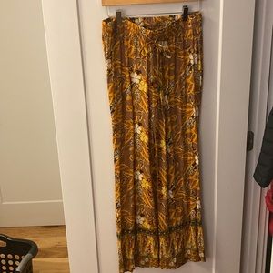 Floral printed pants